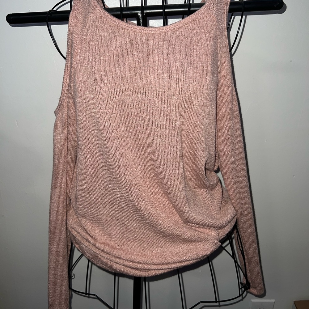 Cold Shoulder Sweater